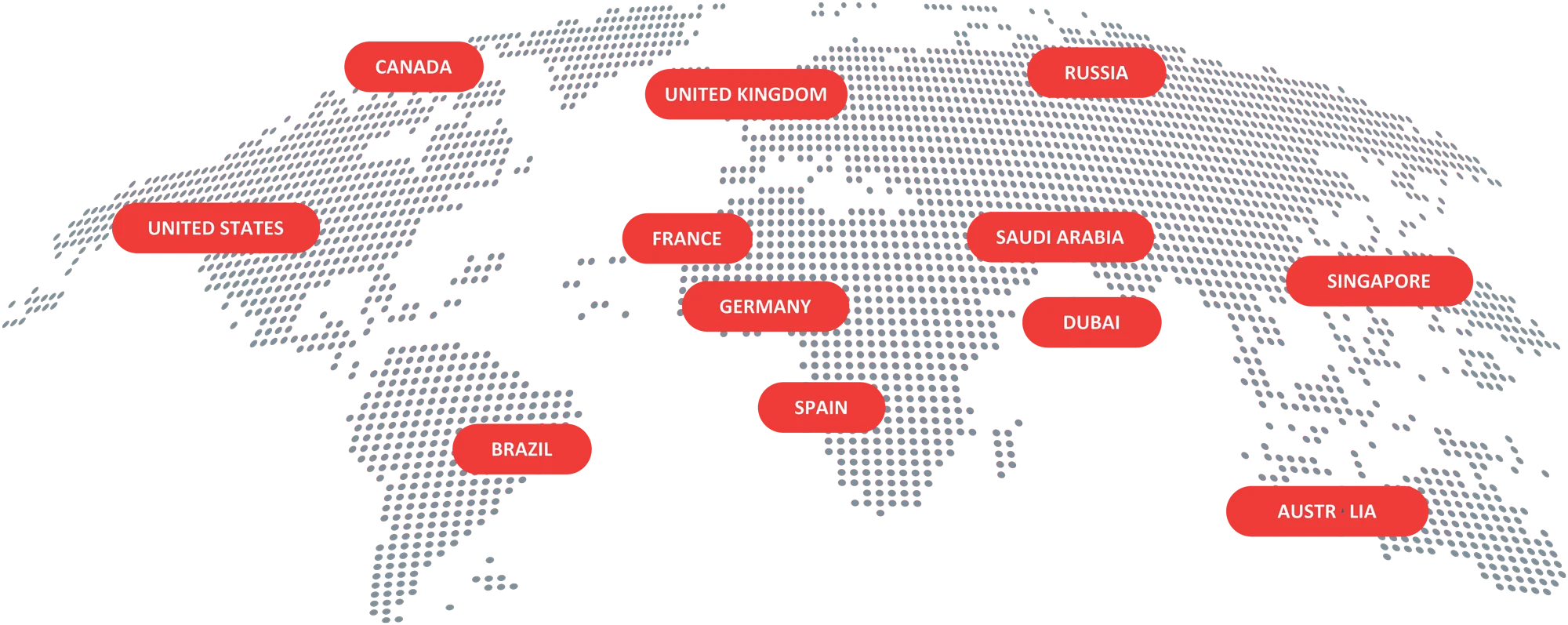 Services 1 GLOBAL COVERAGE AREAS WE PROVIDE SERVICES