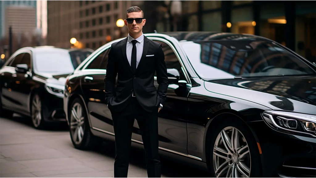 Black Drive corporate chauffeur service providing executive transportation for business clients