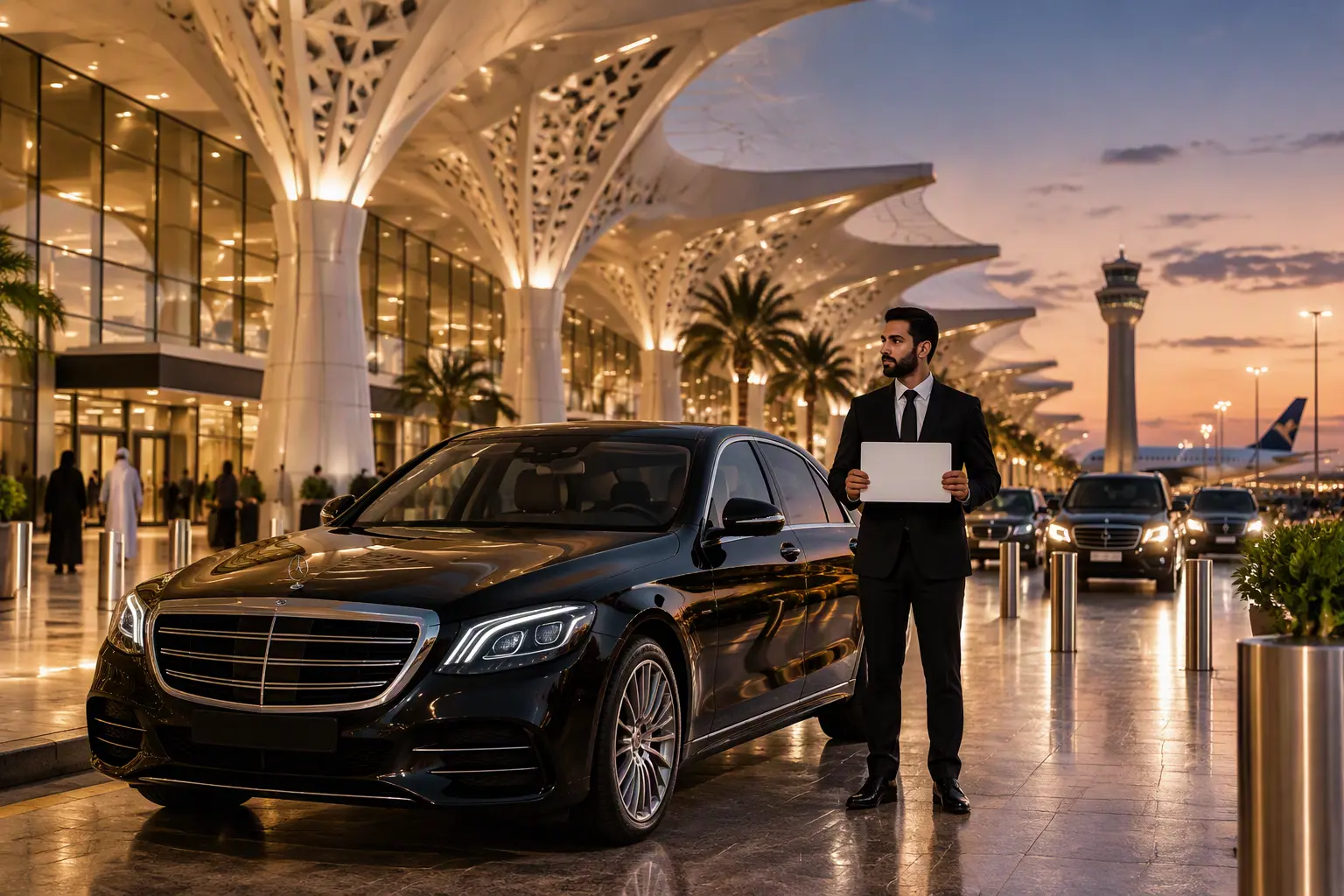 Dammam Airport Transfer – Premium Chauffeur Service from King Fahd International Airport (DMM) 1 Dammam airport transfer chauffeur meet and greet at King Fahd International Airport