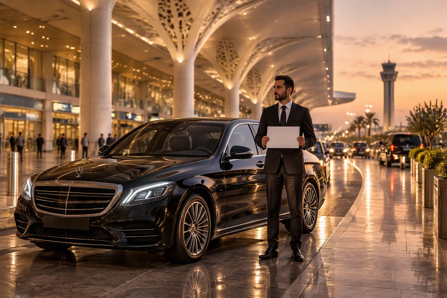 Riyadh Airport Transfer – Premium Chauffeur Service from King Khalid International Airport (RUH) 1 Riyadh airport transfer chauffeur meet and greet at King Khalid International Airport